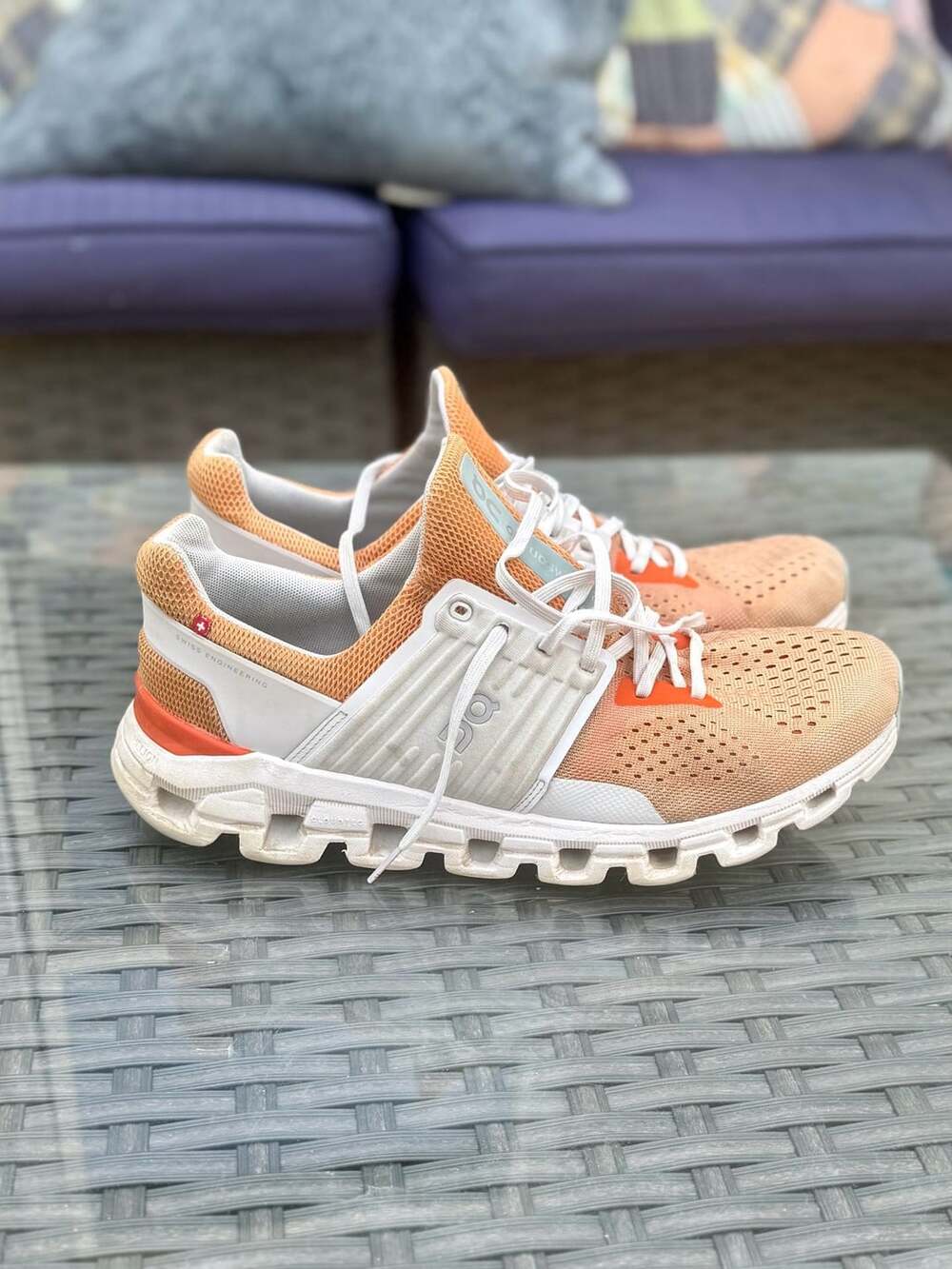 On Running Cloudswift Size W11 Copper Frost Running Shoes